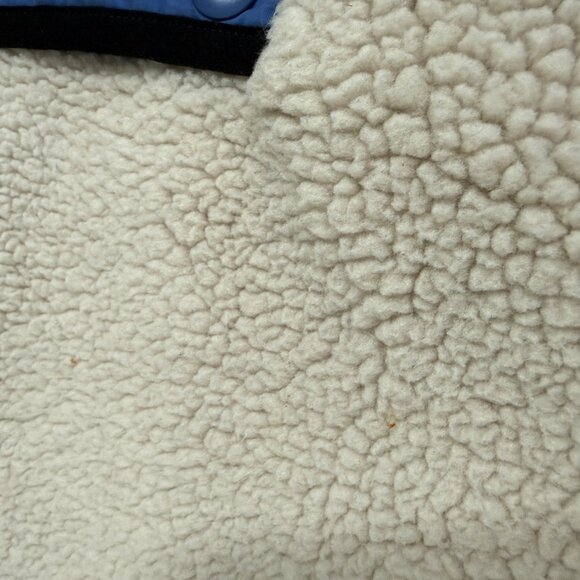 Only & Sons Men's Sherpa Half SnapFleece Pullover Jacket Sweater Cream XXL - Picture 8 of 10